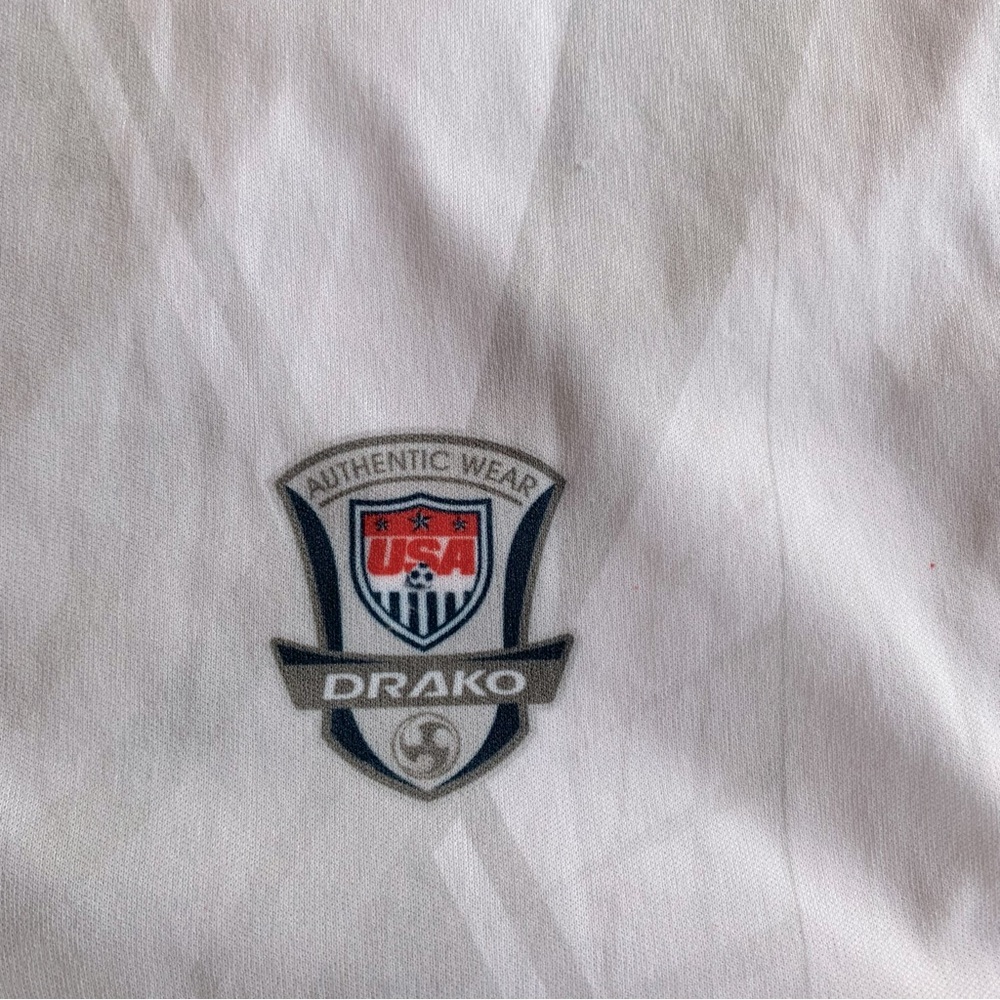 Drako Team USA Soccer Jersey Adult Size Small - Medium  Red White Blue - Picture 7 of 10